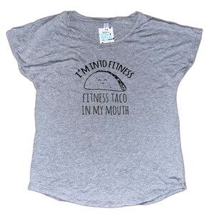 Moonlight Makers Local Handmade Funny Fitness Grey Womens Soft T-shirt Brand New